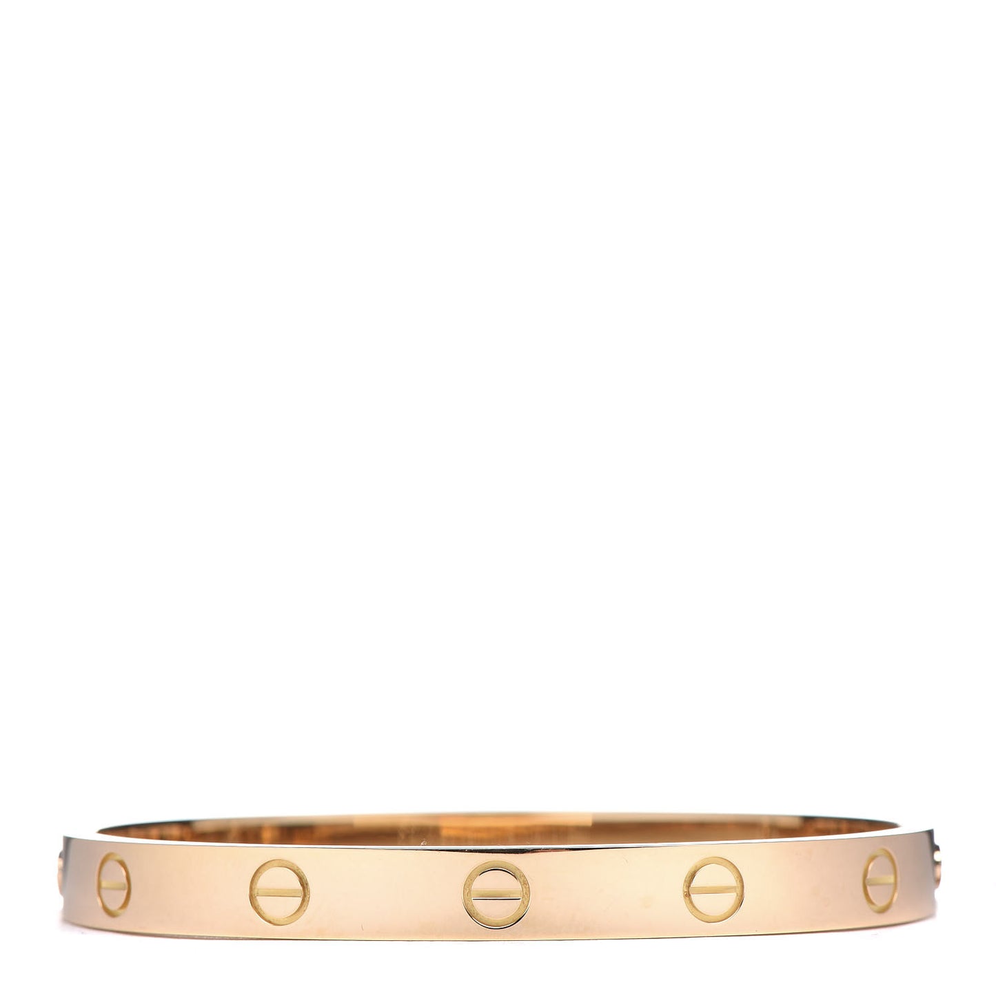 18K Yellow Gold LOVE Bracelet 17