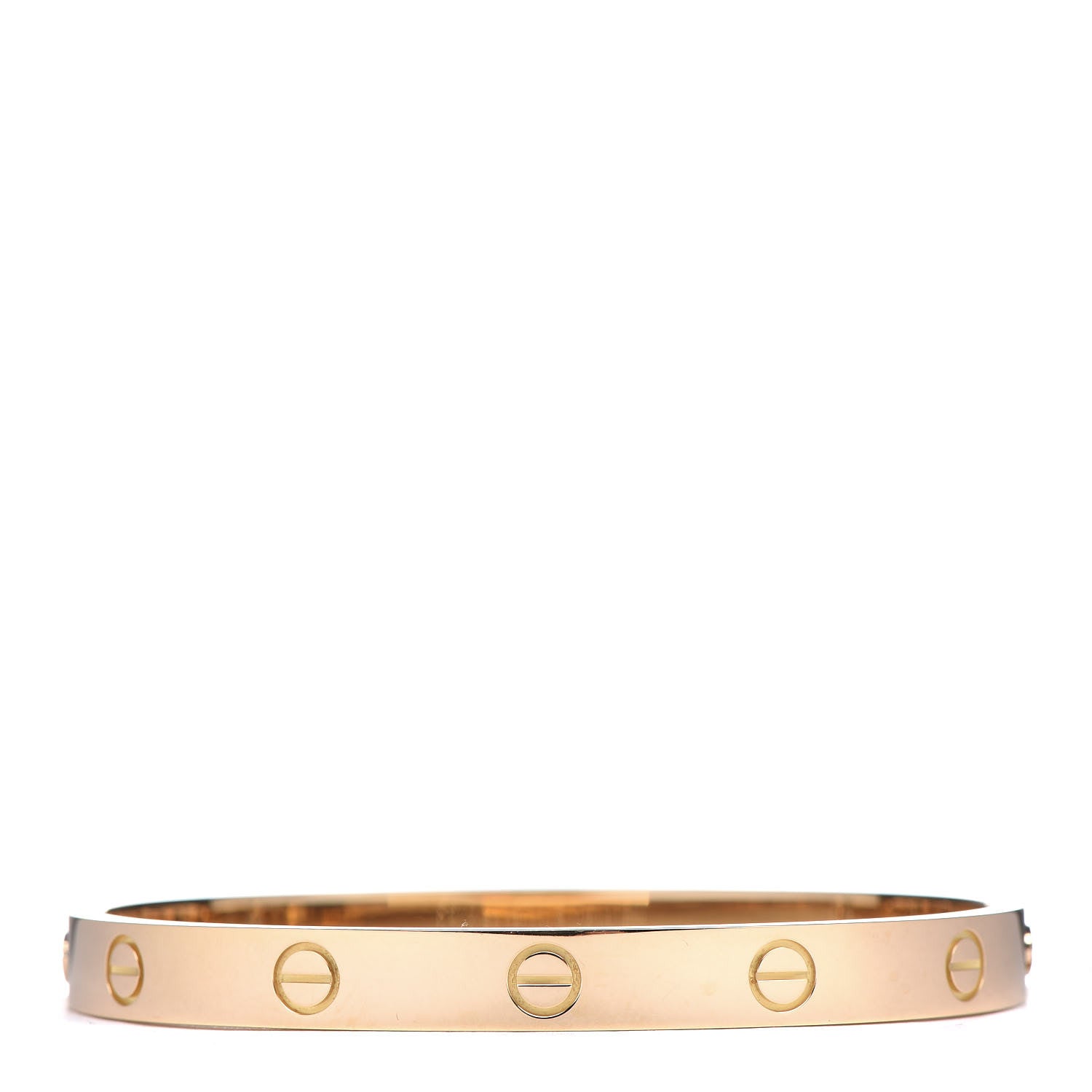 Cartier 18K Yellow Gold LOVE Bracelet 17 3 of 6
