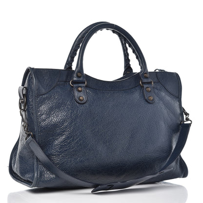 Balenciaga Agneau Classic Hardware City Bleu de Minuit 4 of 11