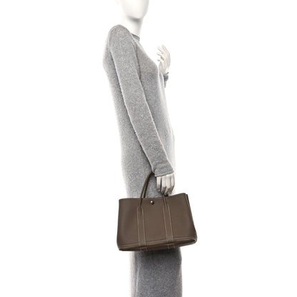 Hermes Negonda Garden Party 30 TPM Etoupe 2 of 15