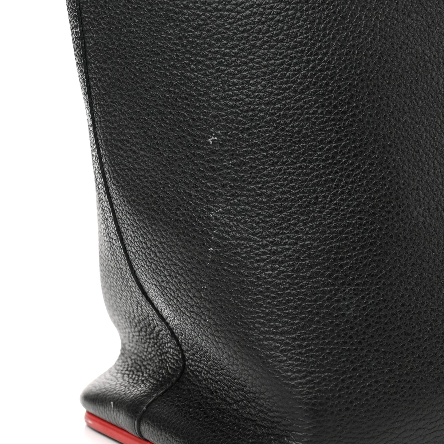 Calfskin Spikes East West Cabata Tote Black