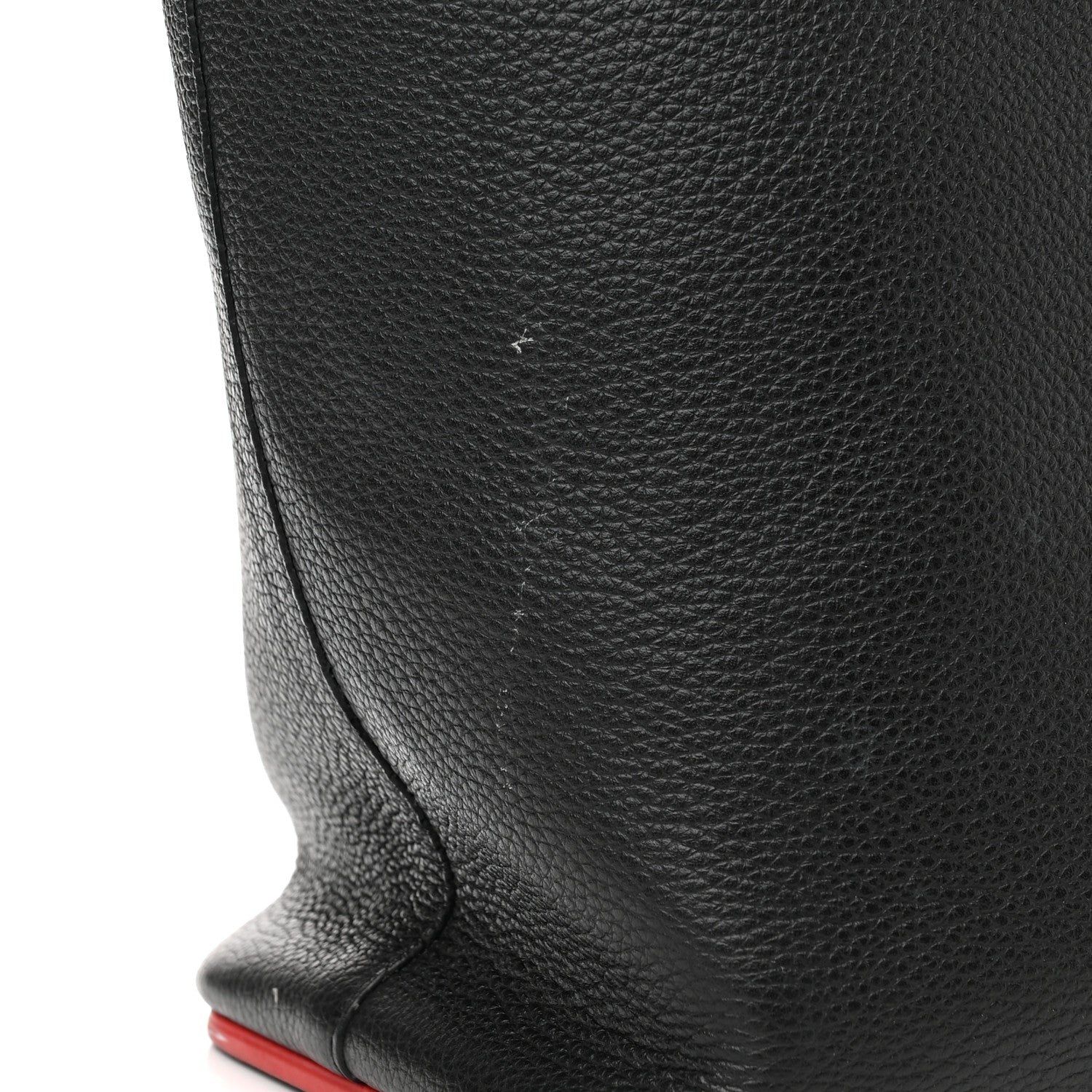 Christian Louboutin Calfskin Spikes East West Cabata Tote Black 16 of 17