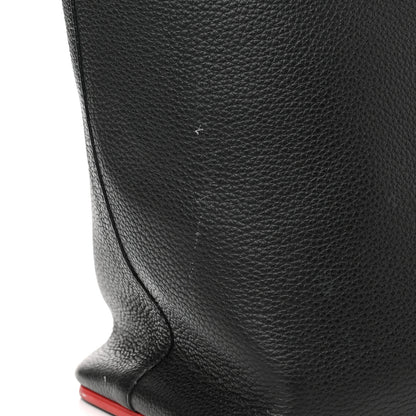 Christian Louboutin Calfskin Spikes East West Cabata Tote Black 16 of 17