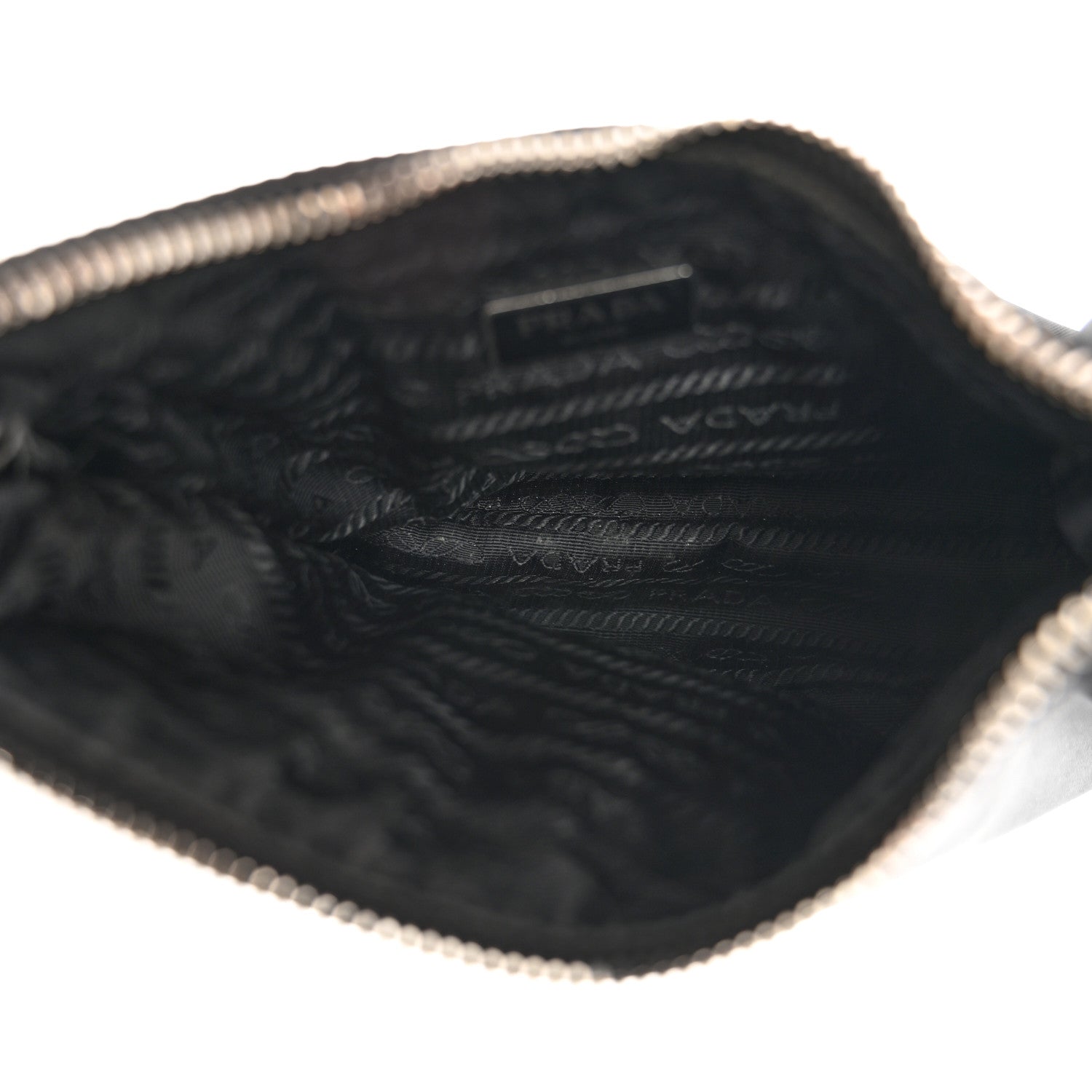 Prada Tessuto Nylon Saffiano Mini Re-Edition 2005 Bag Black 5 of 11