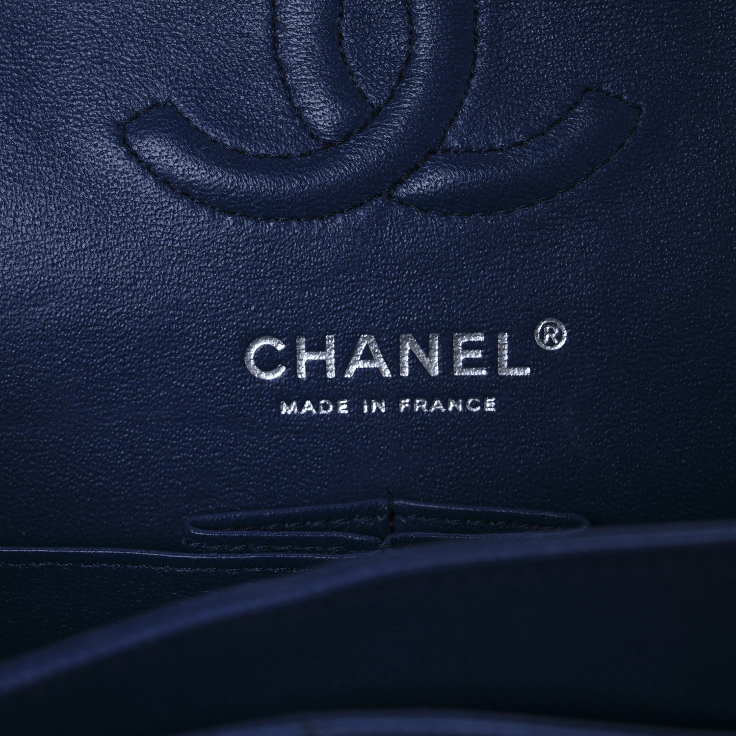 Chanel Caviar Quilted Small Double Flap Blue 6 of 11