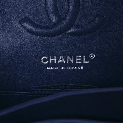 Chanel Caviar Quilted Small Double Flap Blue 6 of 11