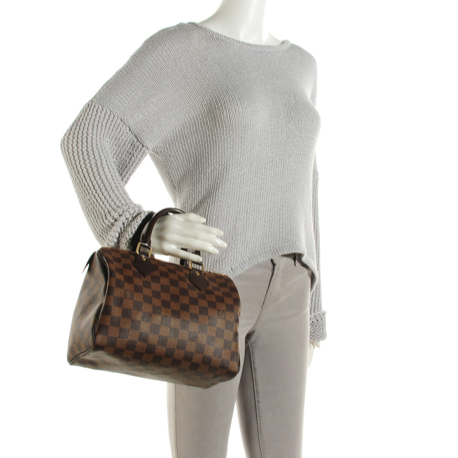 Louis Vuitton Damier Ebene Speedy 25 2 of 7