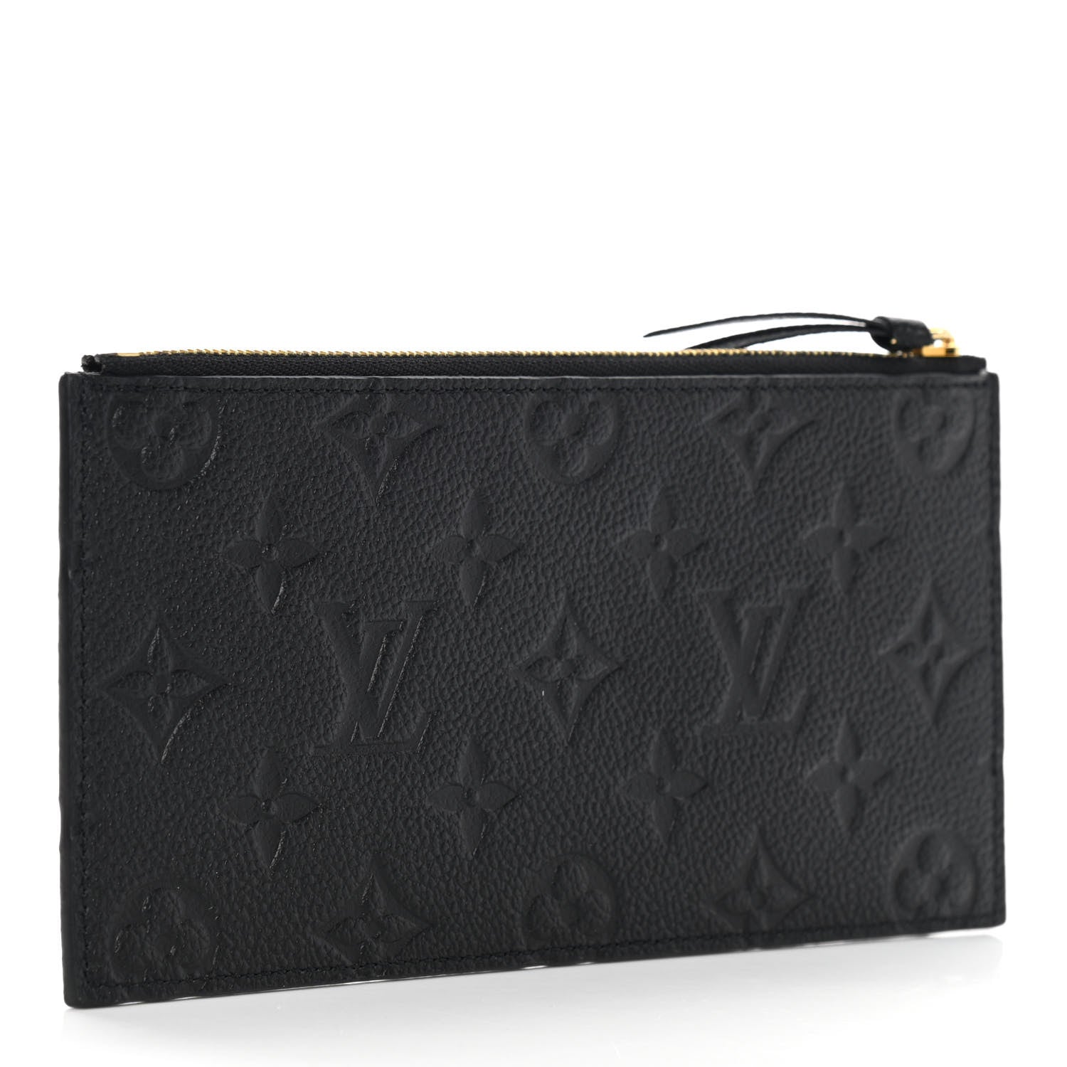 Louis Vuitton Empreinte Felicie Chain Wallet Zippered Insert Black 3 of 6