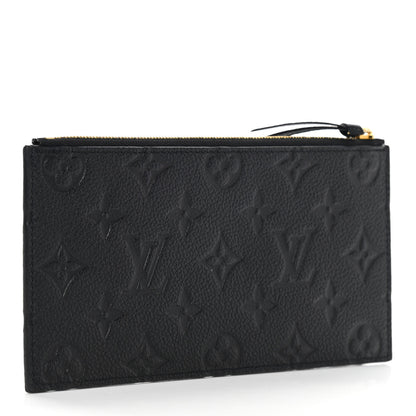 Louis Vuitton Empreinte Felicie Chain Wallet Zippered Insert Black 3 of 6