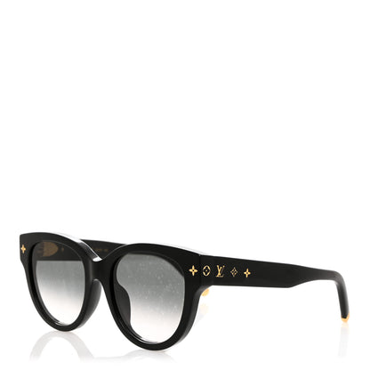 Louis Vuitton Acetate My Monogram Square Sunglasses Z1526E Black 1 of 8