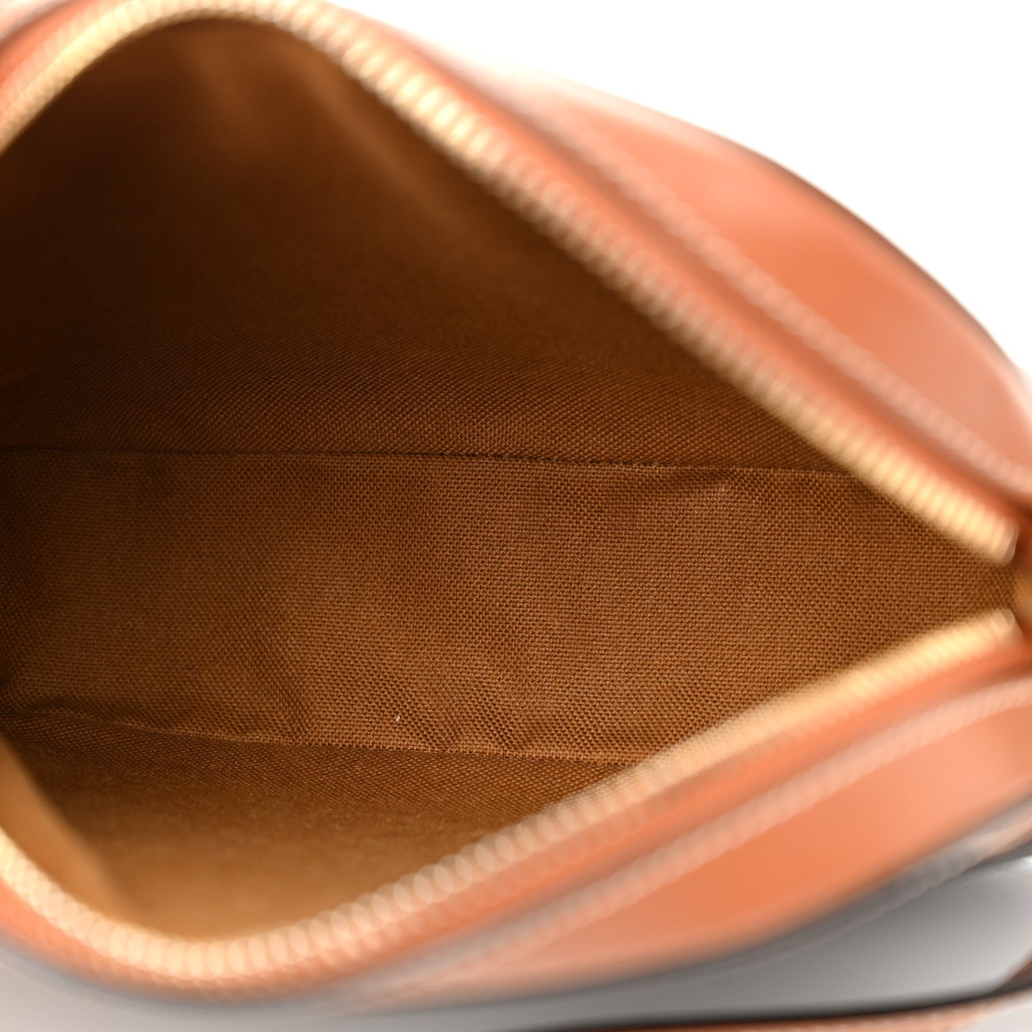 Triomphe Canvas Small Camera Bag Tan