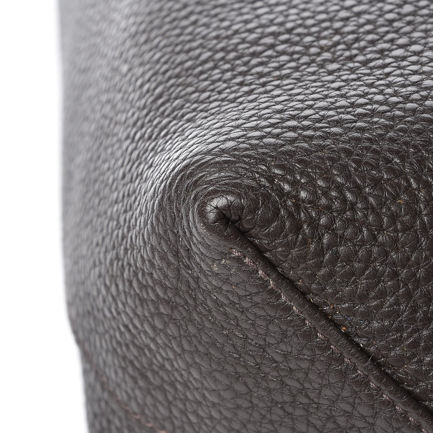 Taurillon Clemence Double Sens 36 Reversible Tote Black Ebene