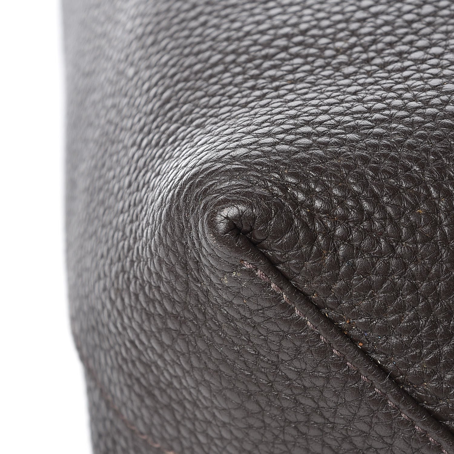 Hermes Taurillon Clemence Double Sens 36 Reversible Tote Black Ebene 16 of 19