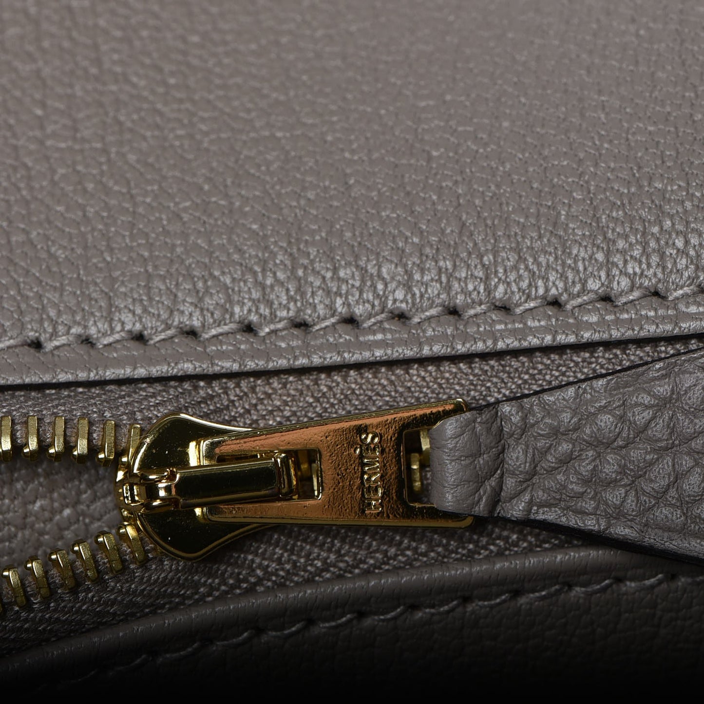 Togo Birkin 35 Gris Asphalte