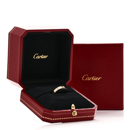 Cartier 18K Yellow Gold 3.5mm LOVE Wedding Band Ring 50 5.25 5 of 5