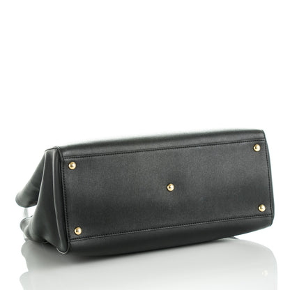 Fendi Vitello Elite Regular 2Jours Tote Black 4 of 9