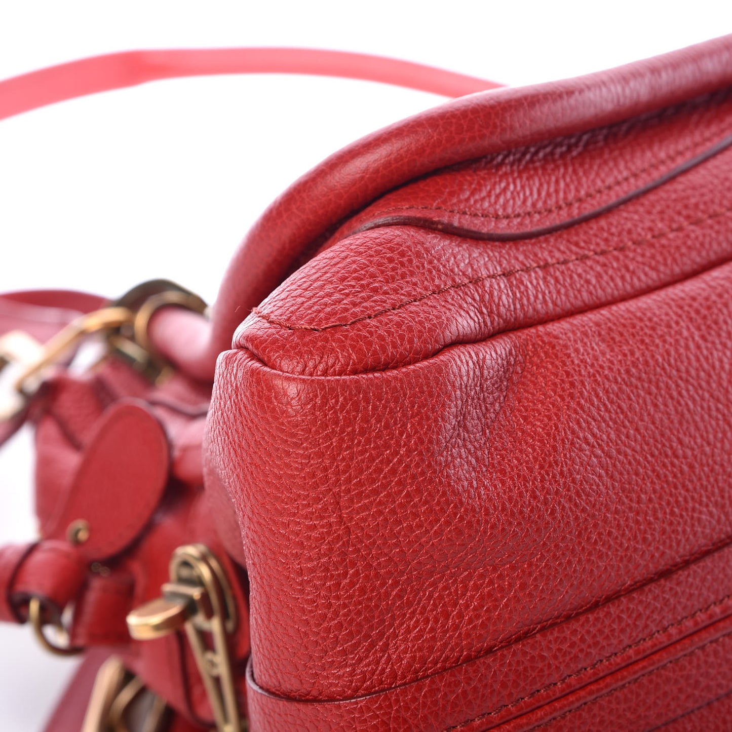 Calfskin Medium Paraty Holly Berry