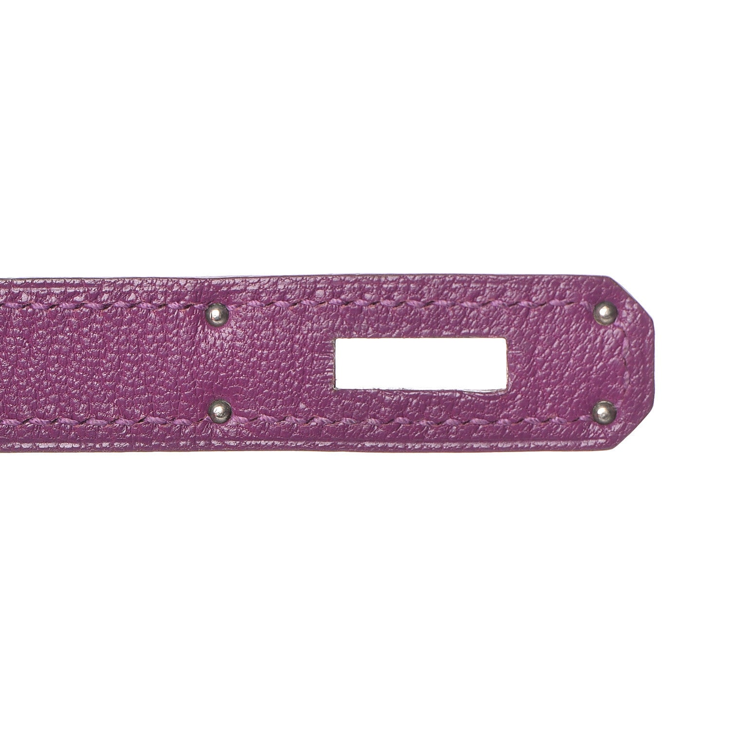 Hermes Chevre Mysore Horseshoe Kelly Retourne 28 Anemone Iris 30 of 42