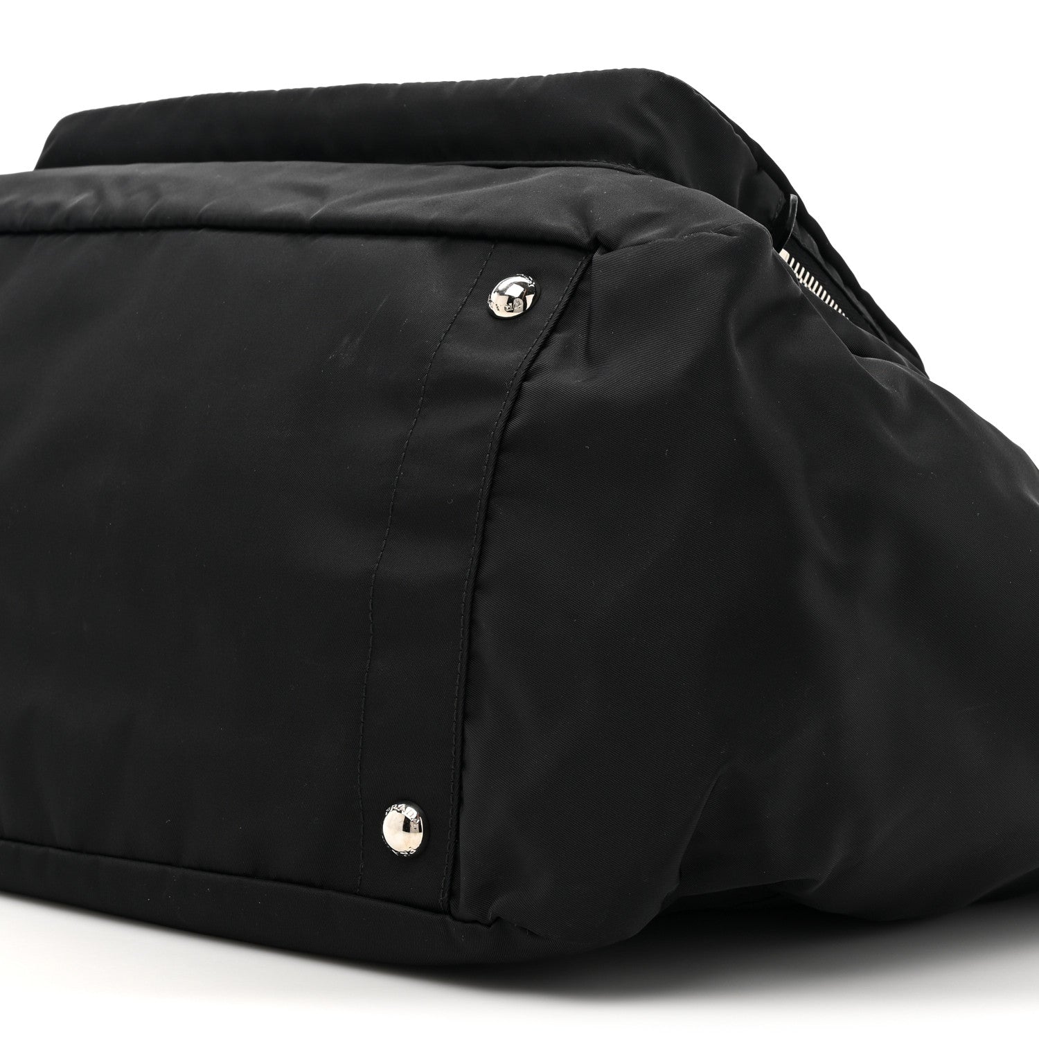 Prada Nylon Vela Baby Bag Black 9 of 11