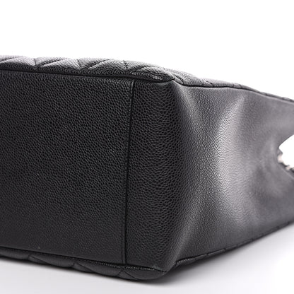 Chanel Caviar Quilted Grand Shopping Tote GST Black 8 of 10