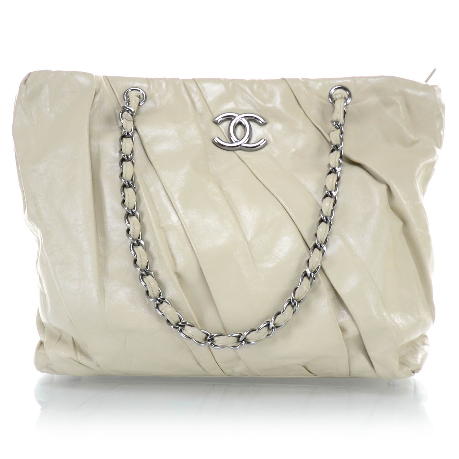 Chanel Leather Twisted Medium Tote 1 of 10