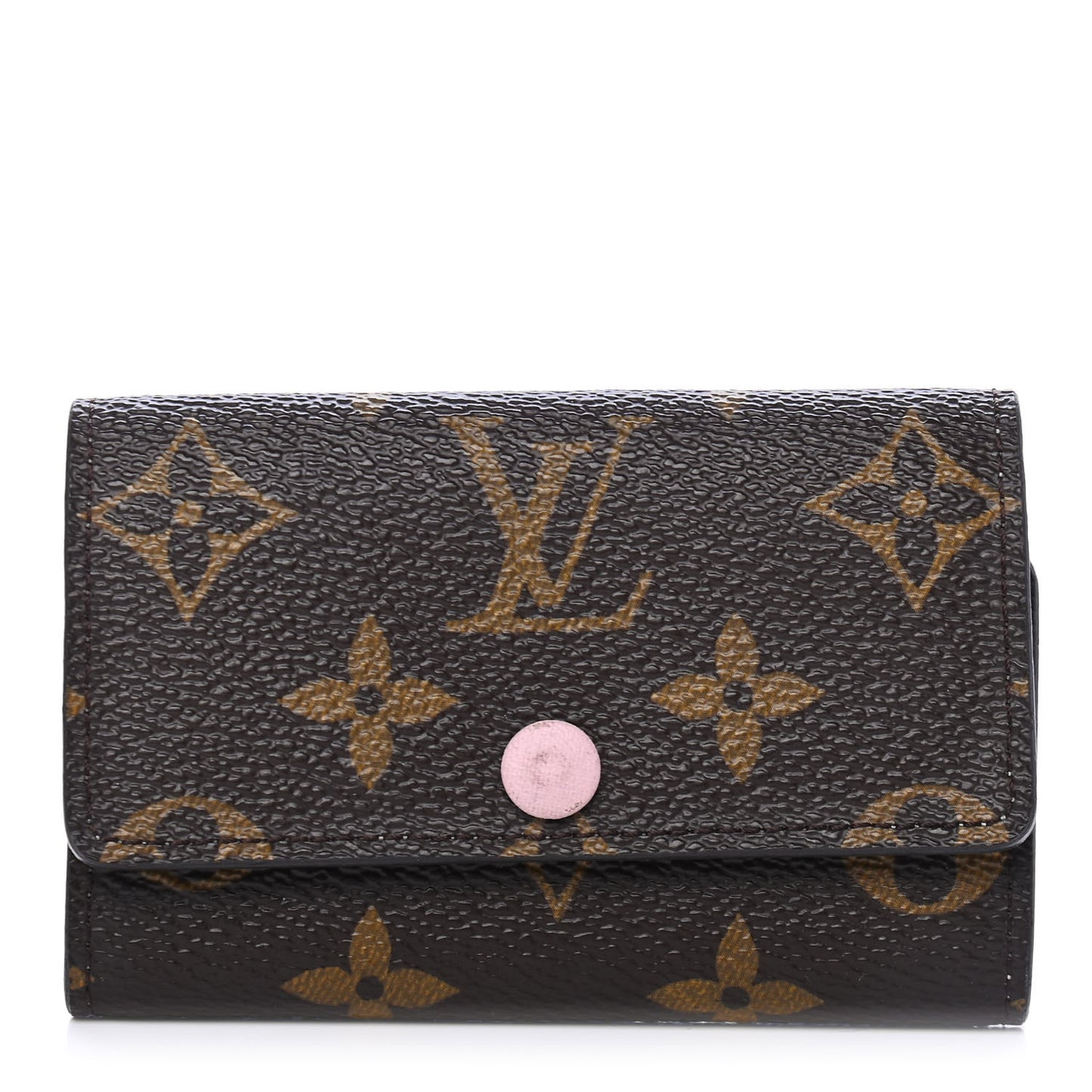 Monogram Multicles 6 Key Holder Rose Ballerine