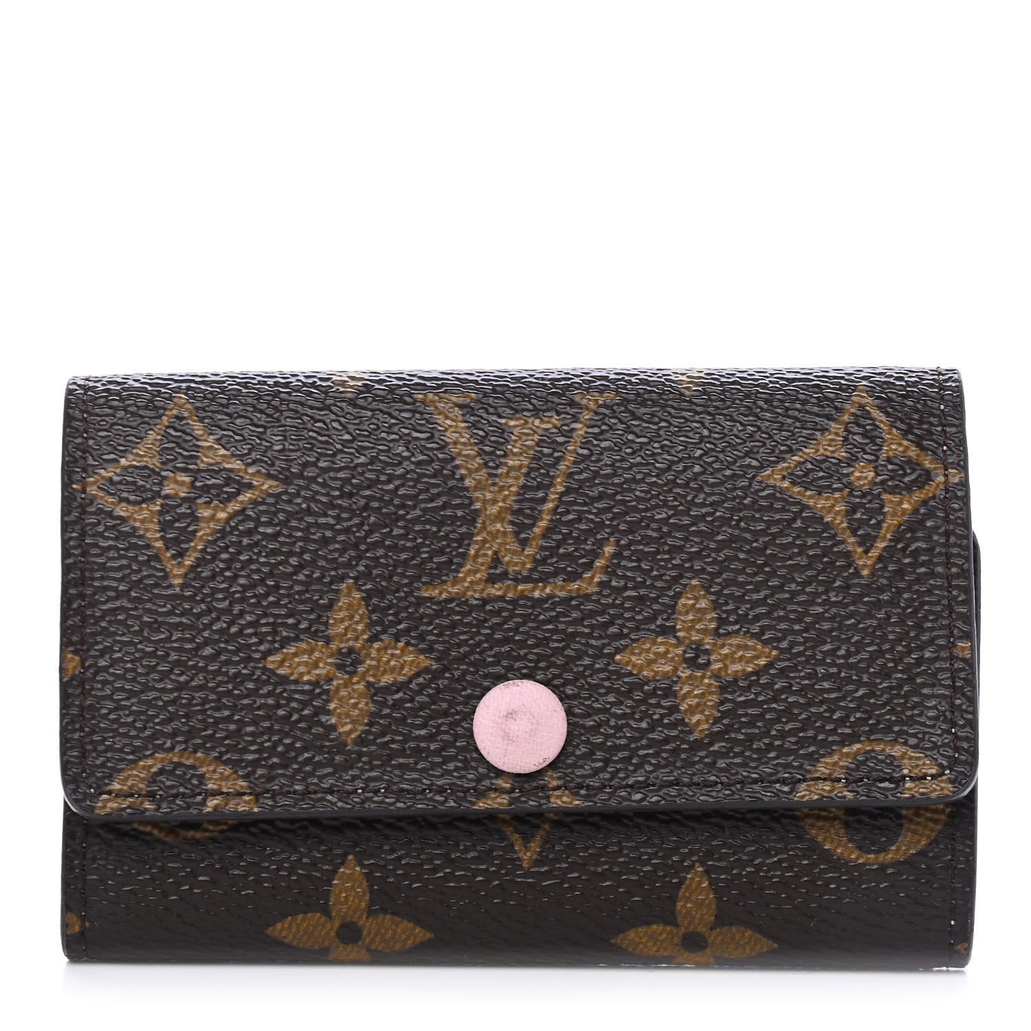 Louis Vuitton Monogram Multicles 6 Key Holder Rose Ballerine 1 of 4