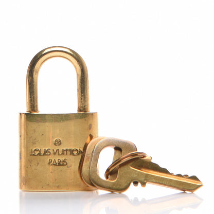 Louis Vuitton Brass Lock and Key Set #307 1 of 6