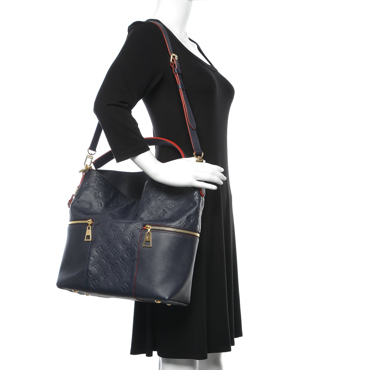 Louis Vuitton Empreinte Melie Marine Rouge 2 of 10