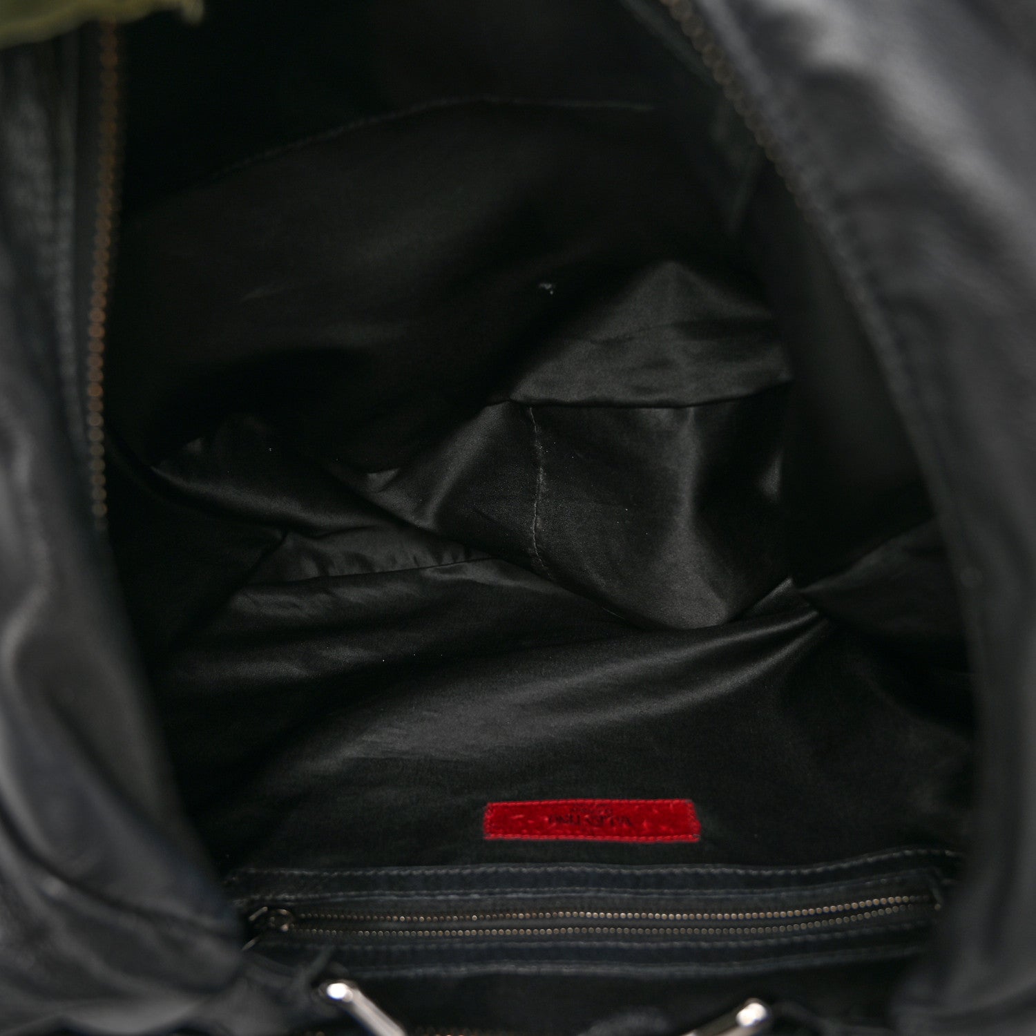 Valentino Garavani Nappa Rosette Hobo Black 5 of 12