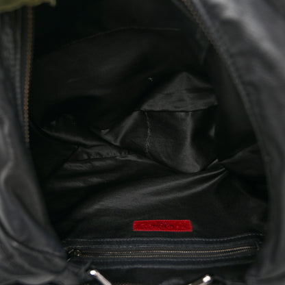 Valentino Garavani Nappa Rosette Hobo Black 5 of 12