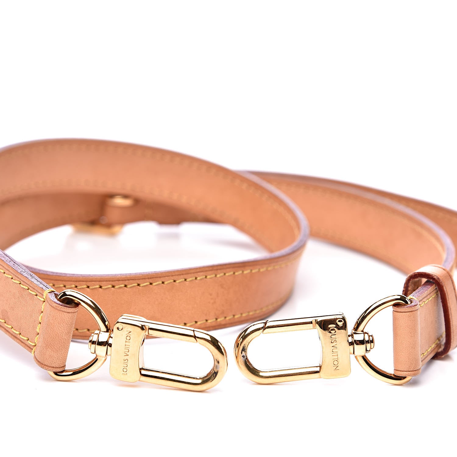 Louis Vuitton Vachetta 20mm Adjustable Shoulder Strap 3 of 5