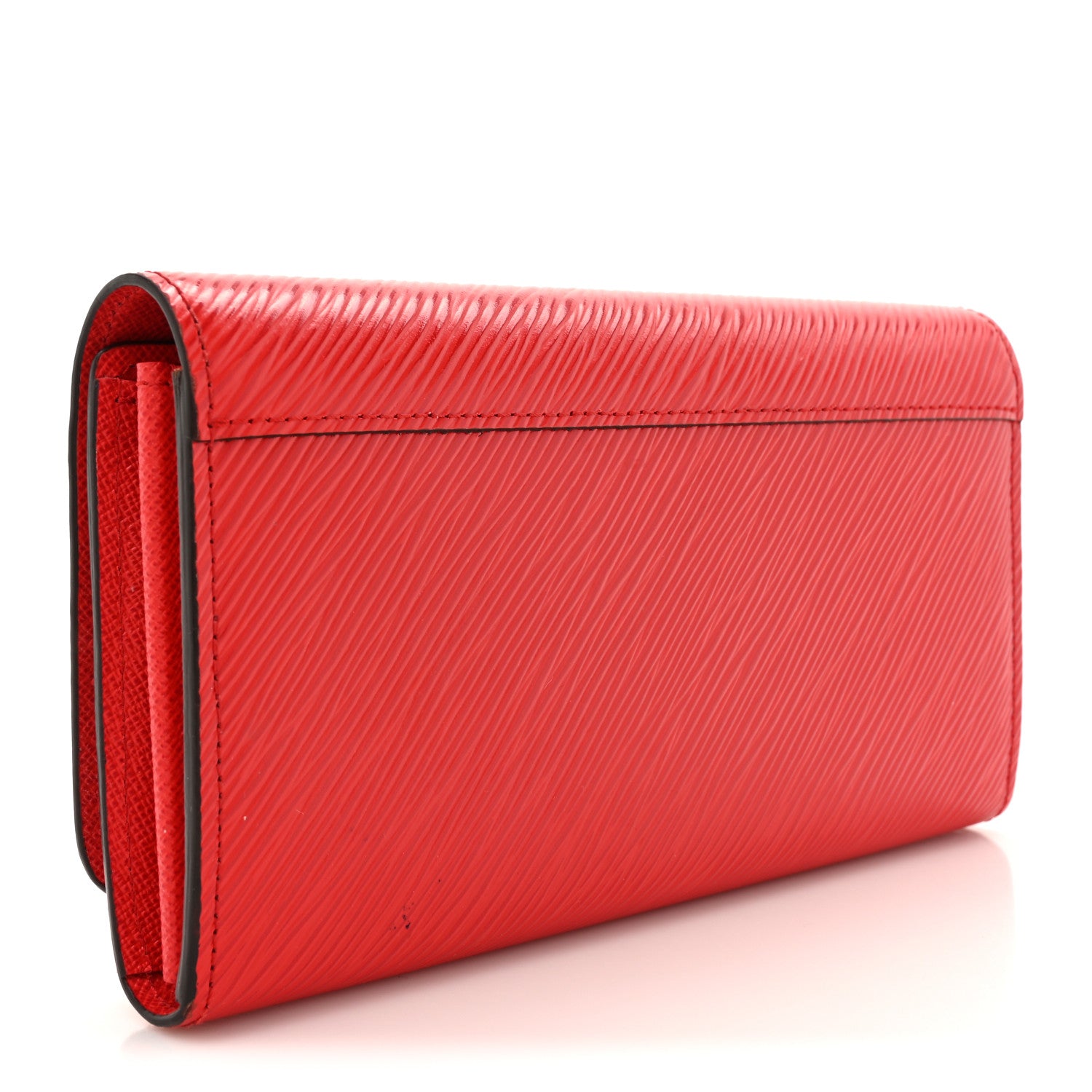 Louis Vuitton Epi Twist Wallet Coquelicot 3 of 13