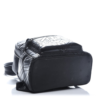 MCM Calfskin Small Bionic Backpack Black 3 of 10