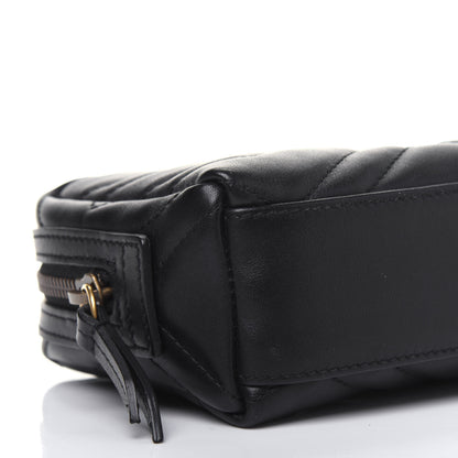 Gucci Calfskin Matelasse GG Marmont Cosmetic Case Black 11 of 14