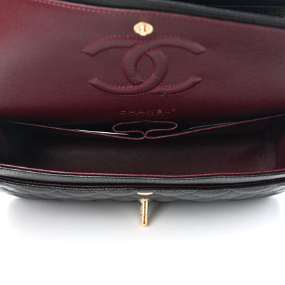 Chanel Caviar Quilted Medium Double Flap Black 5 of 9