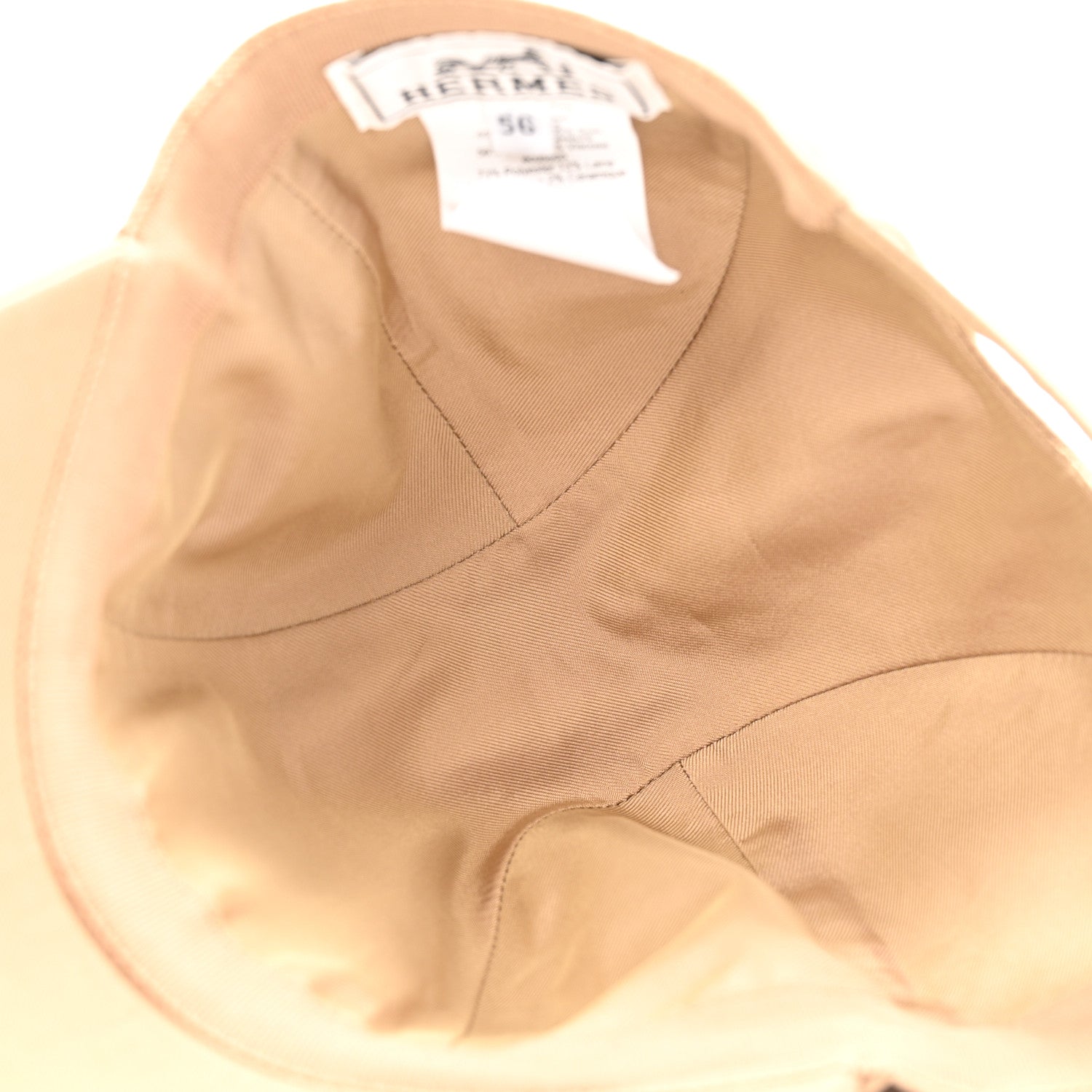 Hermes Cotton Davis Varsity Hat 56 Gold 7 of 11