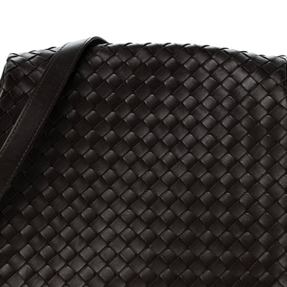 Bottega Veneta Nappa Intrecciato Messenger Bag Ebano 7 of 12