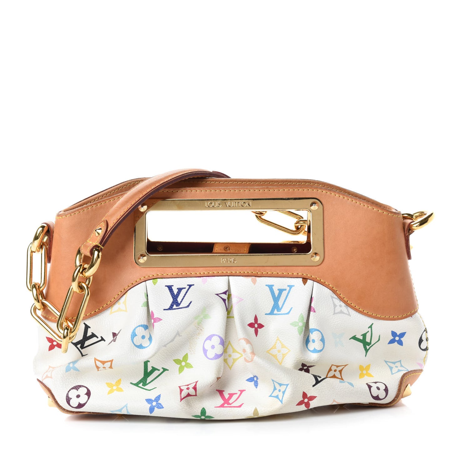 Monogram Multicolor Judy PM White