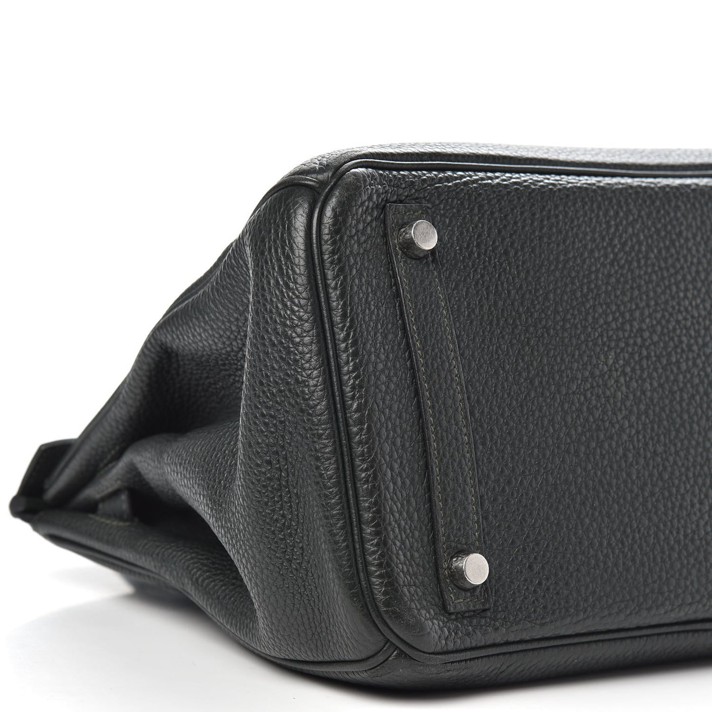 Taurillon Clemence Birkin 30 Vert De Gris