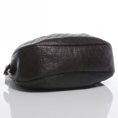 Gucci Guccissima Medium Sukey Hobo Dark Brown 4 of 7