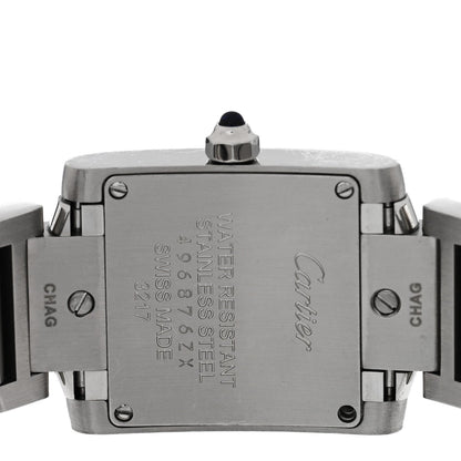 Cartier Stainless Steel 20mm Tank Francaise Quartz Watch 4 of 5