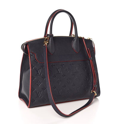 Louis Vuitton Empreinte Pont Neuf MM Marine Rouge 3 of 12