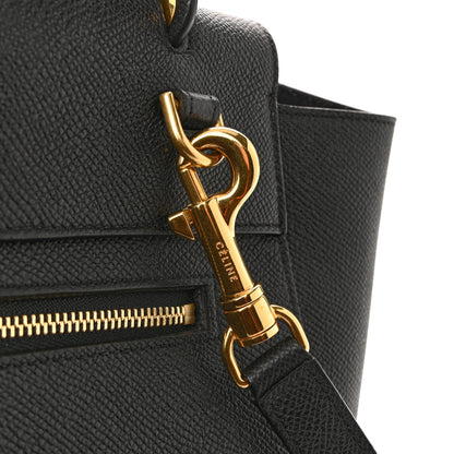 Celine Grained Calfskin Micro Belt Bag Black 25 of 27