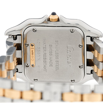 Cartier Stainless Steel 18K Pink Gold Diamond 27mm Panthere Quartz Watch 4 of 5