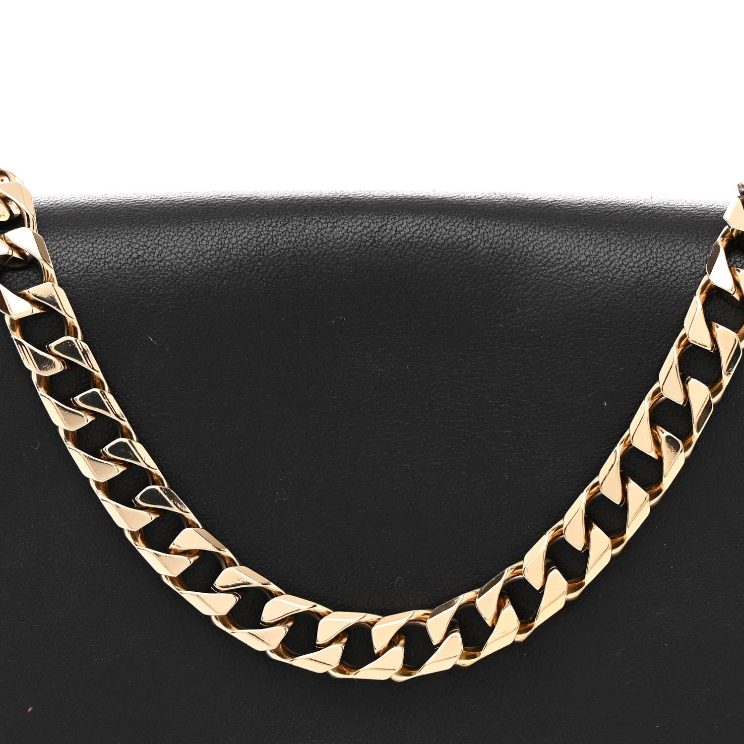 Givenchy Calfskin Shark Lock Chain Bag Black 8 of 10