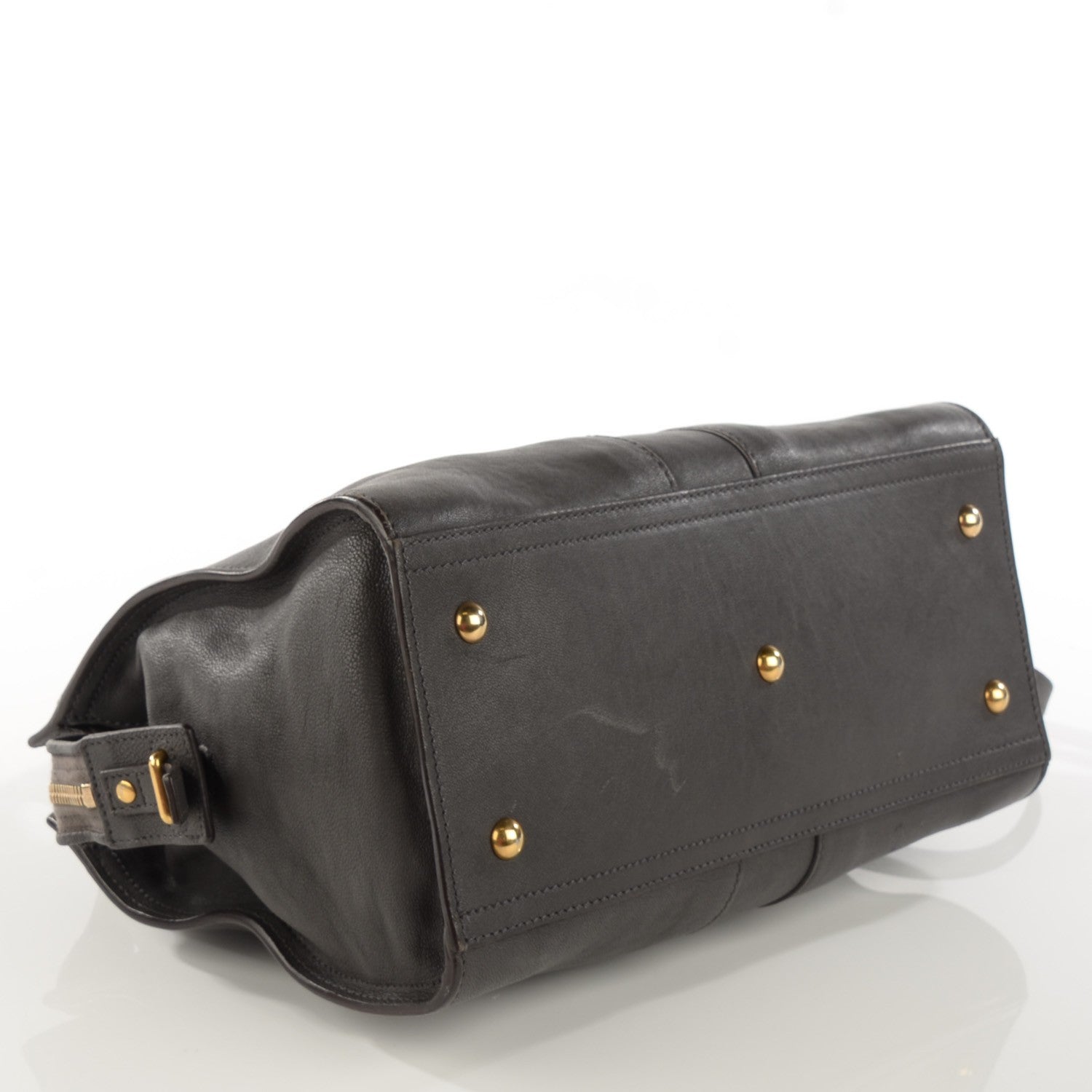 Saint Laurent Sheepskin Small Cabas ChYc Grey 4 of 8