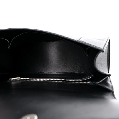 Balenciaga Grained Calfskin Medium Hourglass Top Handle Bag Black 5 of 11