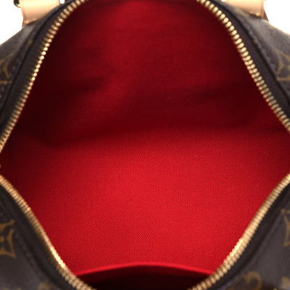 Louis Vuitton Monogram Speedy Bandouliere 20 Black 4 of 11