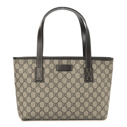 Gucci GG Supreme Monogram Small Joy Tote Dark Brown 1 of 10